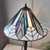 Interiors 1900 Astoria 2 Light Black Tiffany Table Lamp 