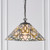 Interiors 1900 Dauphine Dark Bronze Tiffany Pendant Light 