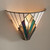 Interiors 1900 Astoria Black Tiffany Wall Light 