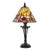 Interiors 1900 Bernwood Dark Bronze Tiffany Table Lamp 