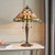 Interiors 1900 Ashton 2 Light Dark Bronze Tiffany Table Lamp 