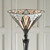 Interiors 1900 Ashton Dark Bronze Uplight Tiffany Floor Lamp 