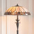Interiors 1900 Brooklyn 2 Light Dark Bronze Tiffany Floor Lamp 