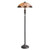 Interiors 1900 Brooklyn 2 Light Dark Bronze Tiffany Floor Lamp 