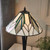 Interiors 1900 Astoria Black Tiffany Table Lamp 