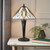 Interiors 1900 Astoria Black Tiffany Table Lamp 