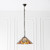 Interiors 1900 Hector Dark Bronze Tiffany Pendant Light 