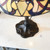 Interiors 1900 Ruban 2 Light Dark Bronze Tiffany Table Lamp 