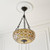 Interiors 1900 Mission 2 Light Dark Bronze Tiffany Floor Lamp 