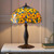 Interiors 1900 Josette Dark Bronze Medium Tiffany Table Lamp 