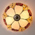 Interiors 1900 Ingram 2 Light Dark Bronze Tiffany Flush Ceiling Light 