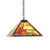 Interiors 1900 Lelani Dark Bronze Tiffany Pendant Light 