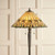 Interiors 1900 Jamelia 2 Light Dark Bronze Tiffany Floor Lamp 