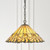 Interiors 1900 Jamelia Dark Bronze Tiffany Pendant Light 