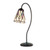 Interiors 1900 Astoria Swan Neck Tiffany Table Lamp 