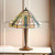 Interiors 1900 Lloyd 2 Light Antique Patina Tiffany Table Lamp 
