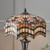 Interiors 1900 Vesta 2 Light Dark Bronze Tiffany Small Table Lamp 