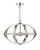 Symbol 3 Light Satin Chrome Feature Pendant Light