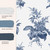 Laura Ashley Homeware Laura Ashley Midnight Seaspray Blue Narberth Wallpaper 