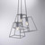 Leuchten Direkt Peletton 3 Light Concrete Cluster Pendant 