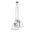 Leuchten Direkt Peletton 3 Light Concrete Cluster Pendant 