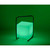 Leuchten Direkt Keno Black with Opal Polycarbonate Square Rechargable Table Lamp - Clearance 