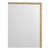 Jinelle Gold Frame Rectangle 86 x 50cm Mirror