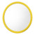 Dar Lighting Ruan Yellow Round 70cm Mirror 