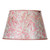 Dar Lighting Frida Red Marble Pattern 45cm Tapered Drum Shade Only 