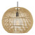 Dar Lighting Kesler Rattan Single Pendant Light 