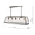 Academy 5 Light Antique Copper Bar Pendant Light