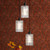 Dar Lighting E27 3 Light Matt Black Cluster Lighting Suspension 