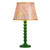 Dar Lighting Spool Green Gloss Base Only Table Lamp 