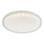 Dar Lighting Iben White Acrylic With Colour Changing LED Flush Ceiling Light 