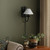 Dar Lighting Sivan Matt Black With Shade Wall Light 