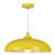 Dar Lighting Kaelan Yellow Pendant Light 