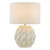 Dar Lighting Idonia White With Shade Table Lamp 