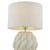 Dar Lighting Idonia White With Shade Table Lamp 