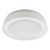 Dar Lighting Udell White Acrylic LED Flush Ceiling Light 