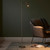 Dedicated Reader Satin Nickel Adjustable LED Floor Lamp