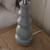 Provence and Chatsworth Grey Glaze with Ivory Shade Table Lamp