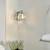 Ria Chrome with Crystal Diffuser IP44 Bathroom Wall Light