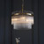 Marietta 3 Light Antique Brass with Crystal Rods Pendant Light