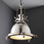 Fenton Bright Nickel Pendant Light