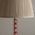 Adelie and Freya Polished Nickel with Oyster Shade Table Lamp