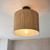 Longshore Natural Seagrass Shade Semi Flush Ceiling Light