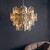 Viviana 15 Light Chrome with Tinted Crystal Pendant Chandelier