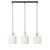 Durban 3 Light Natural Shades Bar Pendant Light