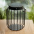 Tropic Matt Black Solar IP44 Lead Portable Lamp