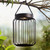 Tropic Matt Black Solar IP44 Lead Portable Lamp